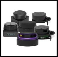 Capteur LIDAR SLAMTEC RPLiDAR A1M8-R6 à 360 degrés, scanner, portée de numérisation 2D de 12 mètres, évitement d'obstacles, navigation, robots, prise