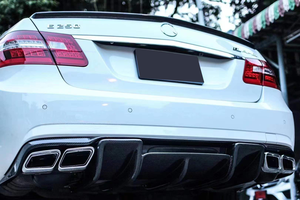 Diffuseur arrière en fibre de carbone R-style W212 E63 <span class=keywords><strong>AMG</strong></span> pour Mercedes-Benz Classe E 2013-2016 - Product Image 6