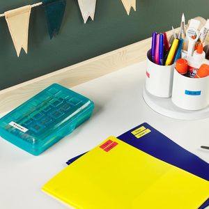 Cinta de Etiquetas Autoadhesiva Multiusos de Plástico <span class=keywords><strong>LT</strong></span> Compatible con <span class=keywords><strong>DYMO</strong></span> S0721640 91204, 12 mm x 4 m, Negro sobre Verde, para la Impresora de Etiquetas LetraTag - Product Image 6