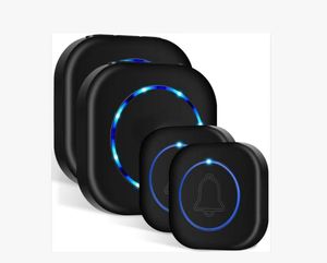 1 Để <span class=keywords><strong>2</strong></span> Không Thấm Nước 300M Không Dây Vòng Chuông Cửa Với Máy Phát Pin 36 Bài Hát Hộ Gia Đình Cửa Chuông - Product Image 4