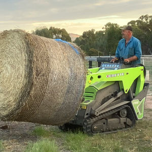 デレットV1000ミニスキッドステアローダークボタ駆動エンジンクローラー設計建設および農業用パイロット制御 - Product Image 5