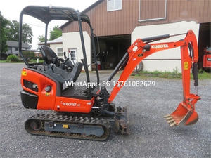 รถขุด Kubota Kx018-4 รถขุดขนาดเล็กแบบตีนตะขาบ เครื่องขุดไฮดรอลิกแบบตีนตะขาบมือสองของแท้ - Product Image 2