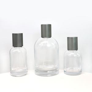 Customized Logo High Quality Wholesale Empty 30ml <b>50ml</b> 100ml Round <b>Bottle</b> Clear Glass Perfume Spray <b>Bottle</b> - Product Image 3