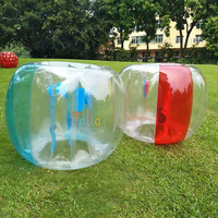 Ballon de football gonflable pour adultes, type Zorb, avec toucheur, pour le football et les jeux de positionnement - Vente chaude