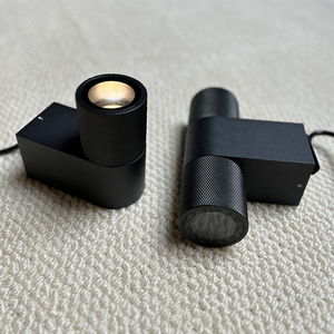 Applique murale extérieure en aluminium AB IP65, étanche, éclairage haut et bas, LED moderne de luxe, noire, pour maison, jardin, extérieur, porche - Product Image 2