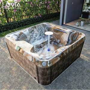 Jacuzzi Exterior para 6 Personas, con Certificación CE, Bañera de Hidromasaje Acrílica, Novedad - Product Image 1