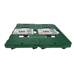 Chariot en plastique durable <span class=keywords><strong>de</strong></span> 100kg Chariot à main <span class=keywords><strong>de</strong></span> <span class=keywords><strong>transport</strong></span> <span class=keywords><strong>de</strong></span> <span class=keywords><strong>meubles</strong></span> robuste pour utilisation d'outils industriels Assemblage facile - Product Image 3