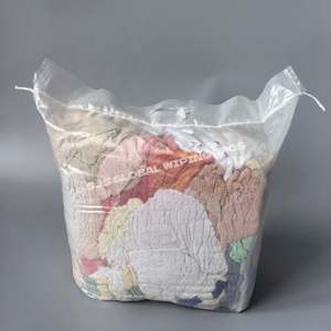 Trapos de Limpieza Industriales Marinos, Trapos de Algodón 100% de Colores, 100 kg para Limpieza - Product Image 1