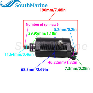 Moteur de démarrage 21163-3702 3709 3712 3714 pour <span class=keywords><strong>Kawasaki</strong></span> Jet Ski 650 <span class=keywords><strong>750</strong></span> 900 1100, 278-000-987 278-001-937 pour SEA-DOO Jet Ski Lrv - Product Image 6