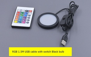 Design moderne RGB3W 5V LED Veilleuse Ultra-Mince <span class=keywords><strong>Tuo</strong></span> Z Lampe Imprimée pour Bibliothèque Veste de Vin IP44 3D Imprimé Cabinet Lights - Product Image 6