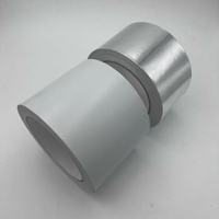 Ruban adhésif en aluminium argenté blanc, imperméable, à forte adhérence, pour tissus, sols et isolation