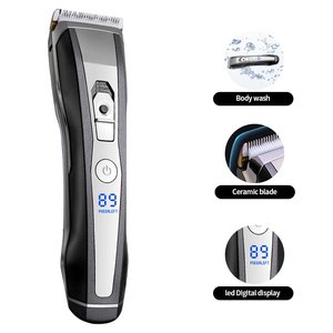 Ciseaux électriques haute puissance <span class=keywords><strong>de</strong></span> coiffeur <span class=keywords><strong>de</strong></span> <span class=keywords><strong>style</strong></span> moderne coupes <span class=keywords><strong>de</strong></span> <span class=keywords><strong>cheveux</strong></span> voiture extérieure alimentation USB opération anglaise céramique - Product Image 1