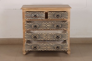 Wholesale Wooden <b>Sideboard</b> <b>Storage</b> Cabinet Modern Home Furniture with Spacious Compartments for Dining Room and Living Room Use - Product Image 2