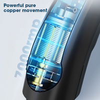 Tondeuse à cheveux portable sans fil rechargeable à charge rapide Lanumi 668, longueur réglable de 0 à 10 mm, en acier inoxydable, pour le visage