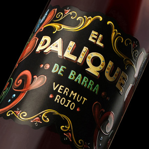 Vermut Rojo EL PALIQUE DE BARRA 1L Hecho en España por Pedro Ximenez con Esencias de Uva y Vegetales - Product Image 4