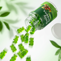Gummies Super Aliments Verts avec Spiruline, Chlorelle et Brocoli – Complément Quotidien pour le Bien-être