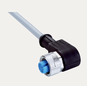 Cable de Sensor en Ángulo SICK YG2A14-050VB3XLEAX de 4 Núcleos M12, 5m, PVC, IP67, 300V CA, Cable de Conexión para Actuador Industrial, Nuevo en Stock - Product Image 1
