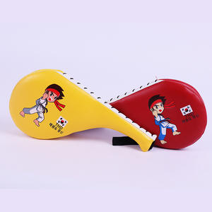 Attrezzatura per Arti Marziali Taekwondo Diretta dalla Fabbrica, Bersaglio Doppio per Allenamento di Calcio per Bambini - Product Image 5