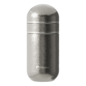 Pure Titanium Pocket Capsule Cup Mini <b>Thermos</b> With <b>Tea</b> Strainer For Gift - Product Image 5