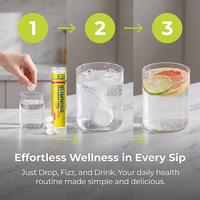 Comprimés effervescents amincissants aromatisés Aeglewell OEM, comprimés effervescents à la vitamine C et à la L-carnitine