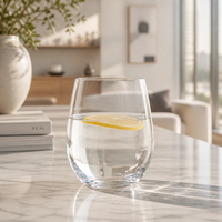 Verre à champagne simple de 300 ml et 400 ml, en forme d'œuf, sans col, grande capacité