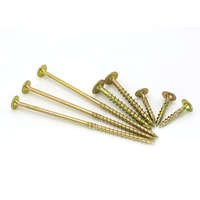 Heavy Duty Class 10 Carbon Steel Zinc Plated Flat Head Inch Metric Torx Structural Timber Wood Screw for Construction Roof Truss