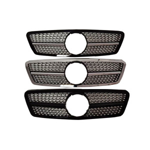 กระจังหน้า Mercedes-Benz C-Class W203 แบบประดับดาว วัสดุ ABS พลาสติก สำหรับดัดแปลงเพื่อการอัพเกรด - Product Image 1