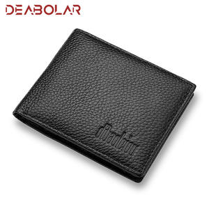 Cartera corta <span class=keywords><strong>de</strong></span> cuero genuino 2023, venta al por mayor, funda para tarjeta <span class=keywords><strong>de</strong></span> autobús, tarjetero para licencia <span class=keywords><strong>de</strong></span> <span class=keywords><strong>conducir</strong></span>, cierre abierto, forro <span class=keywords><strong>de</strong></span> poliéster, carta - Product Image 4