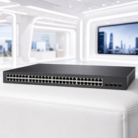 X4300-48T Switch de Núcleo Administrado por SNMP VLAN de Capa 3 Apilable de 48 Puertos Full-Gigabit 10G