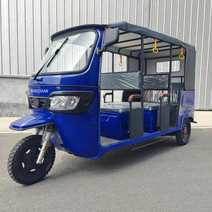 2025 mở-cơ thể 1000W Điện tuk-tuk Trike hành khách danh lam thắng cảnh tại chỗ tham quan xe 60V Điện Cơ Giới điện tử lái xe bán buôn - Product Image 5