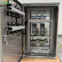 Boîtier de commande VFD personnalisé en acier inoxydable de 1,5 kW à double ventilateur pour systèmes de ventilation et d'élimination des poussières en atelier industriel