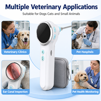 Caméra auriculaire sans fil compacte pour la surveillance de la santé des oreilles des animaux et les soins de suivi – Caméra auriculaire sans fil pour animaux de compagnie