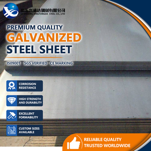 SGC440 DX52D Skin Passed Z275 G/sqm 0.50mm 1500mm EN 10143 Galvanized Steel Plate for Building Material - Product Image 1