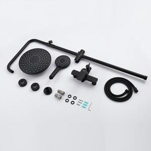 Ensemble de douche en laiton britannique de haute qualité <span class=keywords><strong>avec</strong></span> pulvérisation douce à poignée unique et finition chromée pour salle de bain et hôtel - Product Image 4