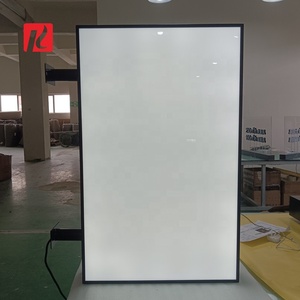 Đôi bên Trắng Acrylic Hộp đèn trống 3D bảng quảng cáo kinh doanh ngoài trời chiếu sáng biển báo dẫn ánh sáng dấu hiệu hộp - Product Image 1