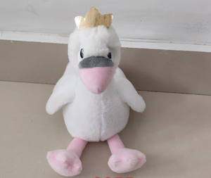 Tùy Chỉnh Thiên Nga Nhồi Bông Mềm Đồ Chơi Sống Động Như Thật Thanh Lịch Đẹp Cao Quý Thiên Nga Trắng Đồ Chơi Sang Trọng - Product Image 3