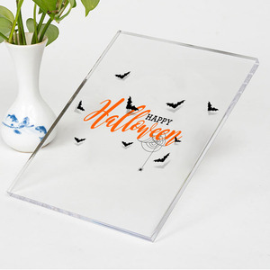 <span class=keywords><strong>Feuille</strong></span> de panneau acrylique avec logo personnalisé pour impression UV Signe d'affiche acrylique impression UV - Product Image 1