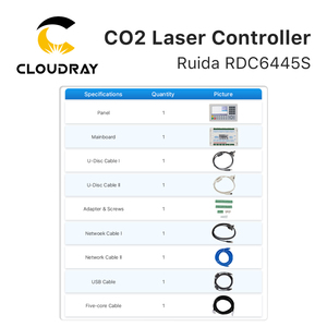 Cloudray CL248 RDC6445S ตัวควบคุมบอร์ดเลเซอร์พร้อม <span class=keywords><strong>RD</strong></span> WIFI - Product Image 6