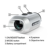 OEM ODM télémètre de golf numérique portable longue distance 7X télémètre monoculaire télémètres laser