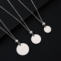 Collier rond en acier inoxydable Ywyougang avec perles entretoises en strass multicolores, personnalisable, cadeau pour femme