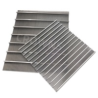 Saringan Baja Tahan Karat 304 316L, Saringan Johnson, Kawat Saringan Wedge untuk Pemisahan Padatan Cair