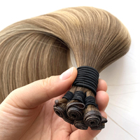 Nouveauté 2026 : Extensions de cheveux humains Remy 100 % vierges, trame Genius double épaisseur, personnalisables, diverses couleurs magnifiques