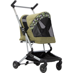 Ultra-lightweight, portable, one-piece folding pet stroller for small and medium-sized dogs and cats. Spacious stroller for - Product Image 5