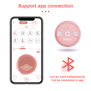 DOMAS TENS elettrodo di controllo APP portatile Wireless decine macchina per terapia digitale sollievo dal dolore massaggio alla vita al collo decine