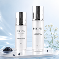 Ensemble de soins anti-âge pour peaux matures : Essence éclat au caviar, Tonique, Émulsion éclat au fenouil marin – Booste l'éclat naturel de la peau