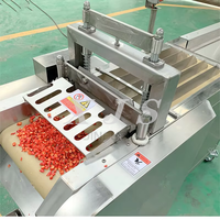 Machine à découper en dés les fruits secs (poisson séché, ananas, raisins secs) et les kiwis