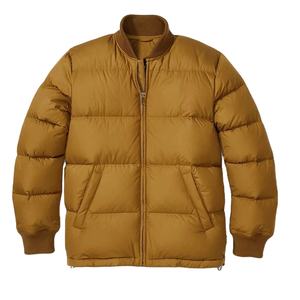 Giacca Bomber Originale da Uomo in Piumino Premium OEM 650-Fill Power, Disponibile in Marrone, Rosso, Nero e <span class=keywords><strong>Grigio</strong></span> - Product Image 1