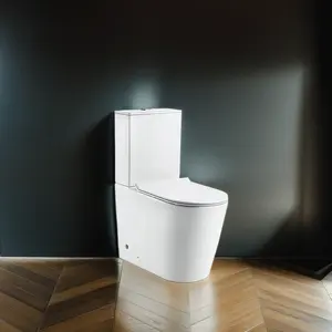 Nuovo design automatico in ceramica bagno elettrico nero smart wc wc bidet intelligente con telecomando