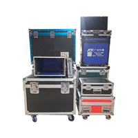 Flight case DJ de luxe, écologique, durable, léger, grande capacité, avec plateau pour ordinateur portable