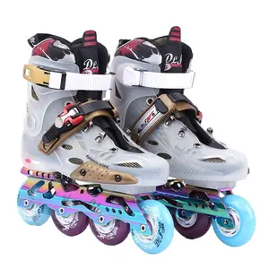 Fornitura produttore Slalom Pattini A Rotelle In Linea Da Skate Freestyle Inline scarpe Da Skate Per Adulti Free Ride Città Pattinaggio